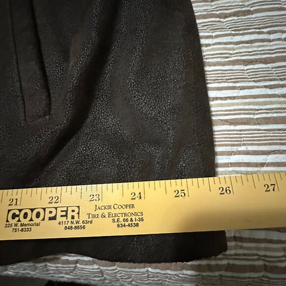 COLUMBIA‎ Mens Brown Leather Jacket Size XL in very good condition - Picture 16 of 16